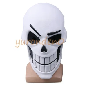 Undertale Papyrus Mask Helmet Cosplay Adult Halloween Party Latex Mask Props New - Picture 1 of 10