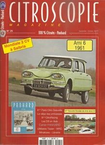 CITROSKOPIE 25 CITROEN AMI 6 1951 CITRO WEBER VUL MOTOR PANHARD OHNE VENTILE - Bild 1 von 2