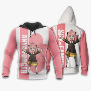 SPYxFAMILY Cosplay Anime Kapuzen Sweatshirt Hoodie Hooded Pullover Pulli Coat - Picture 1 of 2