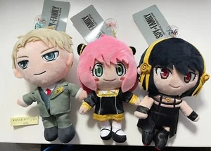 spy x family Loid yoru anya Forger plush 3 set 8 inch universal studios usj 2023 - Picture 1 of 5