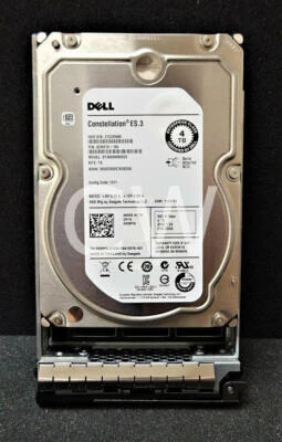 ST4000NM0023 4TB 7.2K SAS 3.5" 6G HDD for Dell  T20 T100 T105 T110 - Image 1 of 2