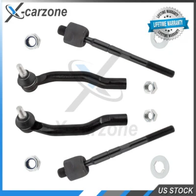 Kit de 4 eslabones de barra de amarre exterior interior delantero para Honda Pilot Acura MDX 2003 2004-2006 Foto 1 de 4