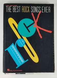 The Best Rock Songs Ever By Hal Leonard Corp. Piano Vocal Guitar Sheet Music - Picture 1 of 5