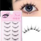 Wispy Manga Lashes Natural Look Cosplay Lashes Faux Mink Lashes  Women Girls