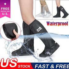 Reusable Rain Shoe Waterproof Covers Anti-slip Unisex Overshoes Boots S-XXL NEW
