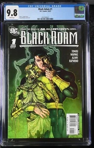 Black Adam #1 CGC 9.8 ¡Primer número en serie en solitario Black Adam! DC Comics 2007 - Imagen 1 de 2