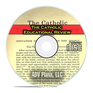 The Catholic Educational Review, The 1st 20 Volumes 1911-1922, CD DVD E49 - Bild 1 von 5