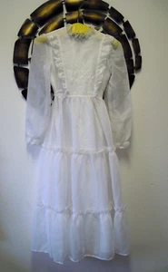 Carho Carl Hofmann Marken Mädchen Kommunion Kleid Gr.140 Taufkleid Fest Hochzeit - Bild 1 von 5
