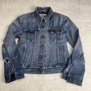 Levi's San Francisco Größe S blau Denimjacke gut getragen *lesen** - Bild 1 von 11