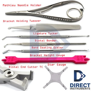Mathieu Needle Holder Cutter Distal Bender Band Pusher Orthodontic Instruments - Picture 1 of 10
