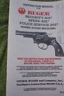 1986 RUGER SECURITY SIX / SPEED SIX / POLIZEIDIENST SECHS DOPPELAKTIONSREVOLVER 