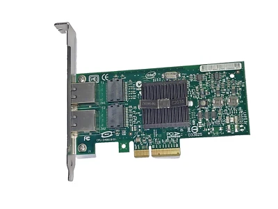 Intel PRO/1000 PT Dual Port EXPI9402PTBLK PCI-E Full Profile - Bild 1 von 3