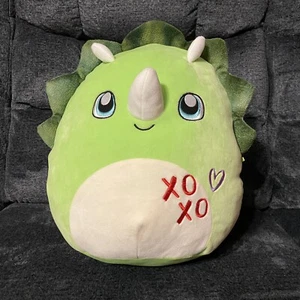 Squishmallows 16" Tristan Triceratops Stuffed Dinosaur Pillow Plush X O - Picture 1 of 12