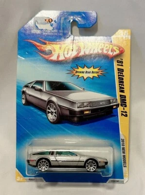 🚗⚡ Hot Wheels ’81 DeLorean DMC-12 • NEW & SEALED - Image 1 of 2