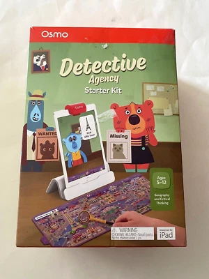 **NUEVO** Osmo Detective Agency Starter Kit para iPad Edades 5-12, Resuelve Misterios Foto 1 de 2