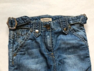 Burberry Kids Girl Denim Skinny Leg Jeans Trousers Age 4 - Image 1 of 4