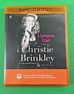 Uptown Girl: The Journey of Christie Brinkley MP3 Audiobook 2 CDs NEW 14.5 Hours - Foto 1 di 4