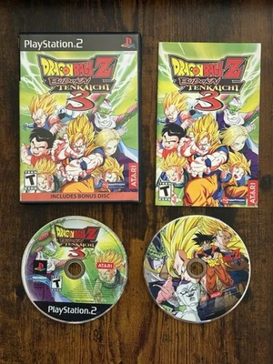 Dragon Ball Z Budokai Tenkaichi 3 (PlayStation 2 PS2) | CIB mit Bonus Disc  - Bild 1 von 3