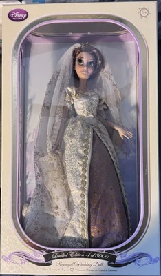 Muñeca de boda Rapunzel de 17” edición limitada Disney.  1 de 8000.  Foto 1 de 4