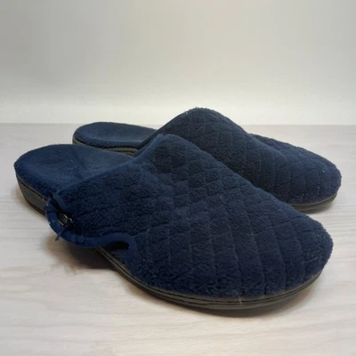 Vionic Mujer’s Adilyn 671 Azul Marino Acolchado Ortopédico Soporte Zapatillas Mules Talla 11 Foto 1 de 4