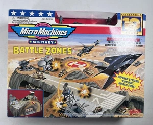 De colección Galoob Micro Máquinas Zonas de Batalla Militares Skycat Base Aérea Juego Nuevo - Imagen 1 de 6