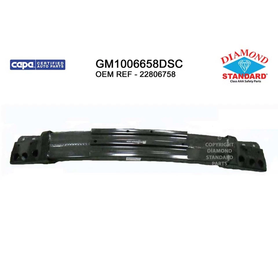 Barra de impacto de parachoques delantero de repuesto GM1006658 para GMC Acadia DS-CAPA 2007-2016 Foto 1 de 1