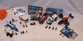 Lego City Lot: Sets 60208, 60206, 60209, 60214, 60164, 40681, READ DISCRIPTION