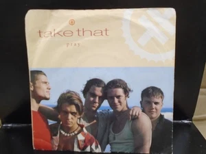 TAKE THAT " PRAY " 7" EX+ COND.IN PIC SL. - Picture 1 of 2