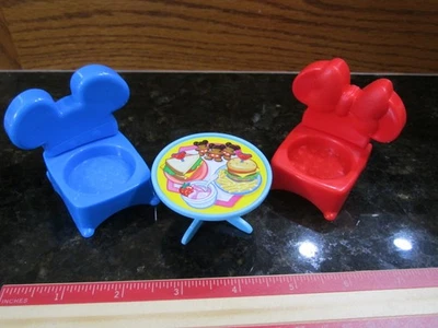Fisher Price Little People New Disney Magical Day Table Chair Set Mickey minnie - Image 1 of 3