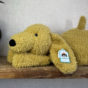 Jellycat Splootie Puppy - Retired & Rare Large Golden Beanie Floppy Dog 22” - Picture 1 of 19