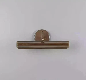 14"Elle Picture Light Vintage Antique Picture Wall Light / Solid Brass - Picture 1 of 4