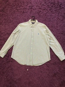 Polo Ralph Lauren Shirt Mens XLarge Pony Classic Luxury Casual Y2K 90s Rare Hype - Picture 1 of 14