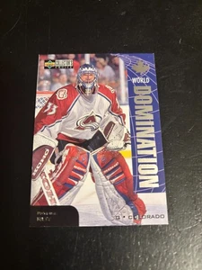 1997/98 Collectors Choice World Domination Patrick Roy Colorado Avalanche - Picture 1 of 2