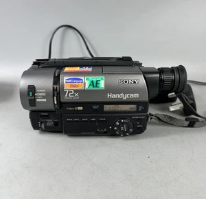 Sony CCD-TR511E Video8 XR Tape Analog Videokamera Handycam mit Ladegerät - Bild 1 von 9