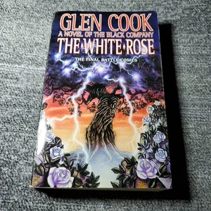 The White Rose Glen Cook 1985 First Edition Fantasy Tor Books - Picture 1 of 8