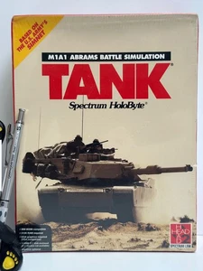 SEALED Tank by Spectrum HoloByte 1989 MS-DOS 3.5" - Big Box PC Game - RARE NEW - Picture 1 of 3