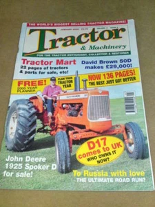 TRACTOR & MACHINERY - JOHN DEERE 1925 - Jan 2005 Vol 11 #2 - Picture 1 of 1