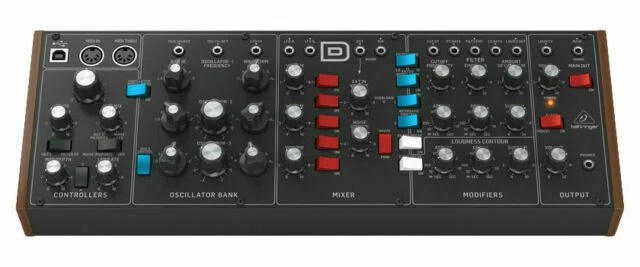 Behringer Model D Analog Desktop Mono Synthesizer - Black
