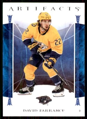 2022-23 Upper Deck Artifacts David Farrance A Hockey Cards #24 - Image 1 of 2