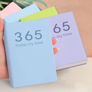 B6 2025 Agenda Book 365 Days To Do List English Notepad School Office - Photo 1/12