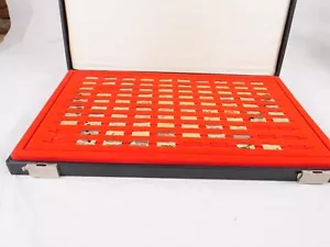 Mallette Franklin Mint THE WORDL'S GREAT PERFORMANCE CARS plaquettes dorées - Foto 1 di 6
