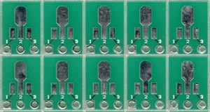 SOT89-3 1.50mm à SIP3 - 10 PCS. [FR] - Picture 1 of 2