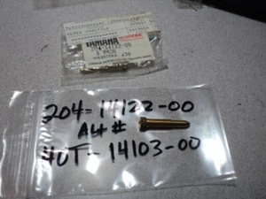 1968-98 YAMAHA YZ IT DT RD RT MX SC THROTTLE SCREW NOS OEM 40T-14103 204-14122 - Picture 1 of 6