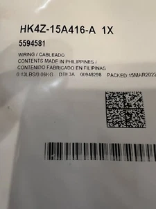 Kit - Enganche de remolque eléctrico - Ford (HK4Z-15A416-A) nuevo OEM - Imagen 1 de 4