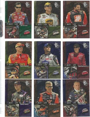 2007 Press Pass RACE DAY--Complete 12 card set-Straight from packs to pages! - Image 1 of 2