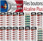 Piles/Battery boutons Alcaline 1,5V AG13 LR44 LR1154 357 2 10 20 50 AG3 AG4 AG10