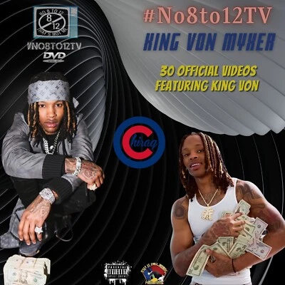 King Von DVD Myxer *35 official music videos* (Brand New) - image 1 of 2