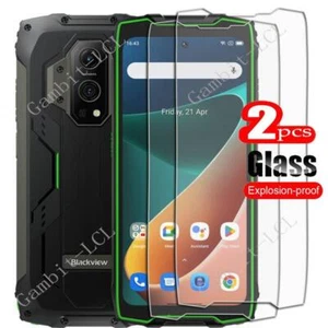 2PCS Tempered Glass Cover Saver Screen Protector For Blackview BV9300 bv9300 Pro - Photo 1 sur 5
