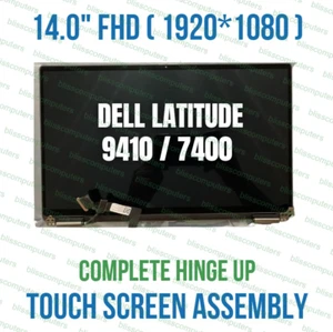 Dell OEM Latitude 7400 2-in-1 14" Touch Screen FHD LCD Assembly FDGXV - Picture 1 of 8
