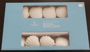 new Destination Summer 10 Battery Operated LED Seashell String Lights  - Picture 1 of 1